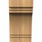 Ekena Millwork Pescadero Smooth Corbel, Western Red Cedar, 5 1/2"W x 6"D x 10"H COR06X06X10PEC00SWR - alternate 3